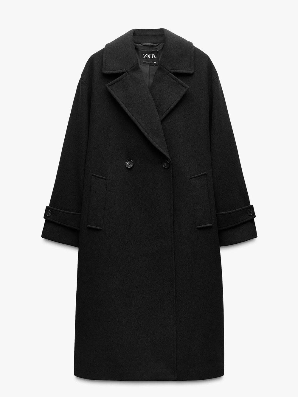 ZARA SOFT OVERSIZED COAT